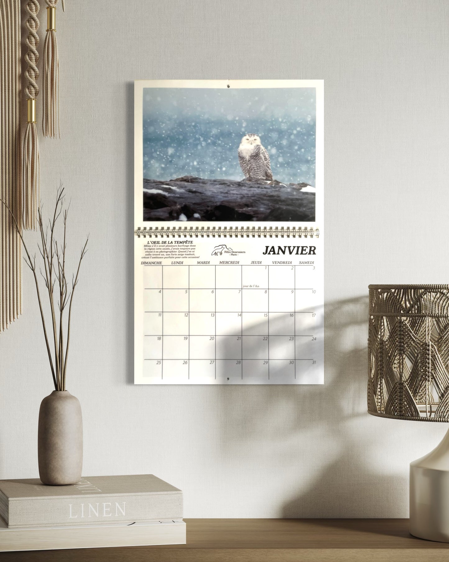 Calendrier 2026 - standard