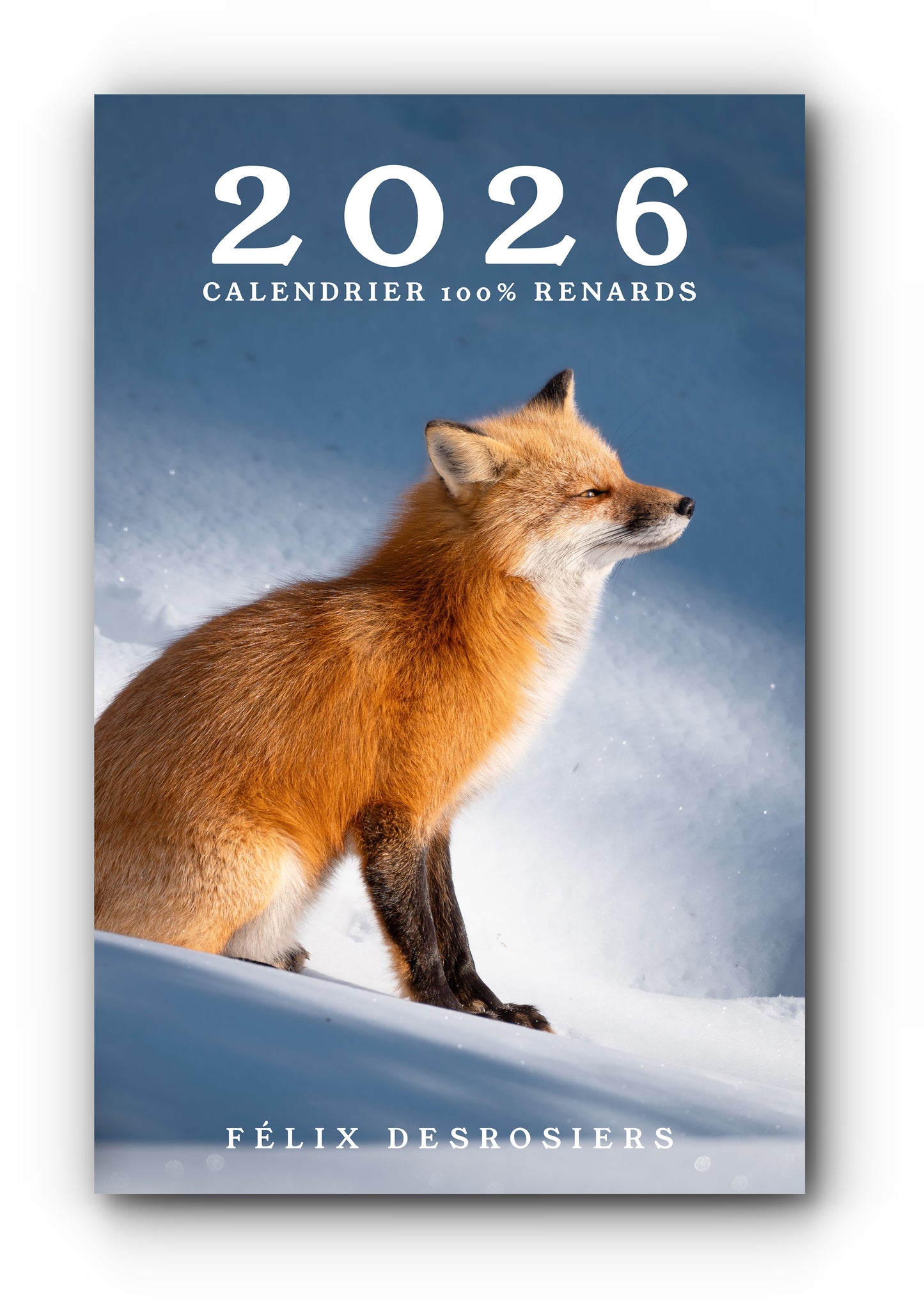 Calendrier 2026 - 100% renards